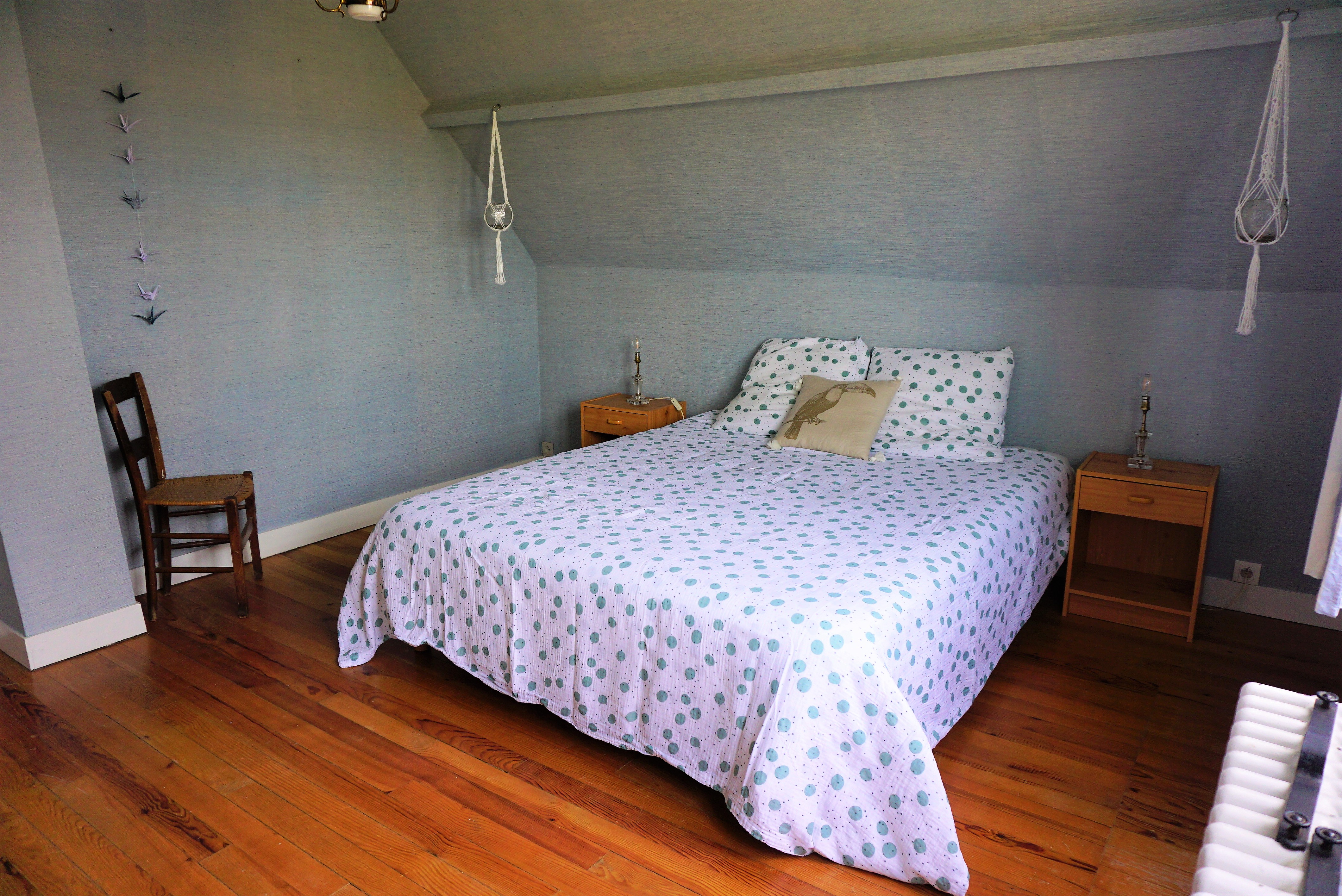 chambre bleue_gite du vexin