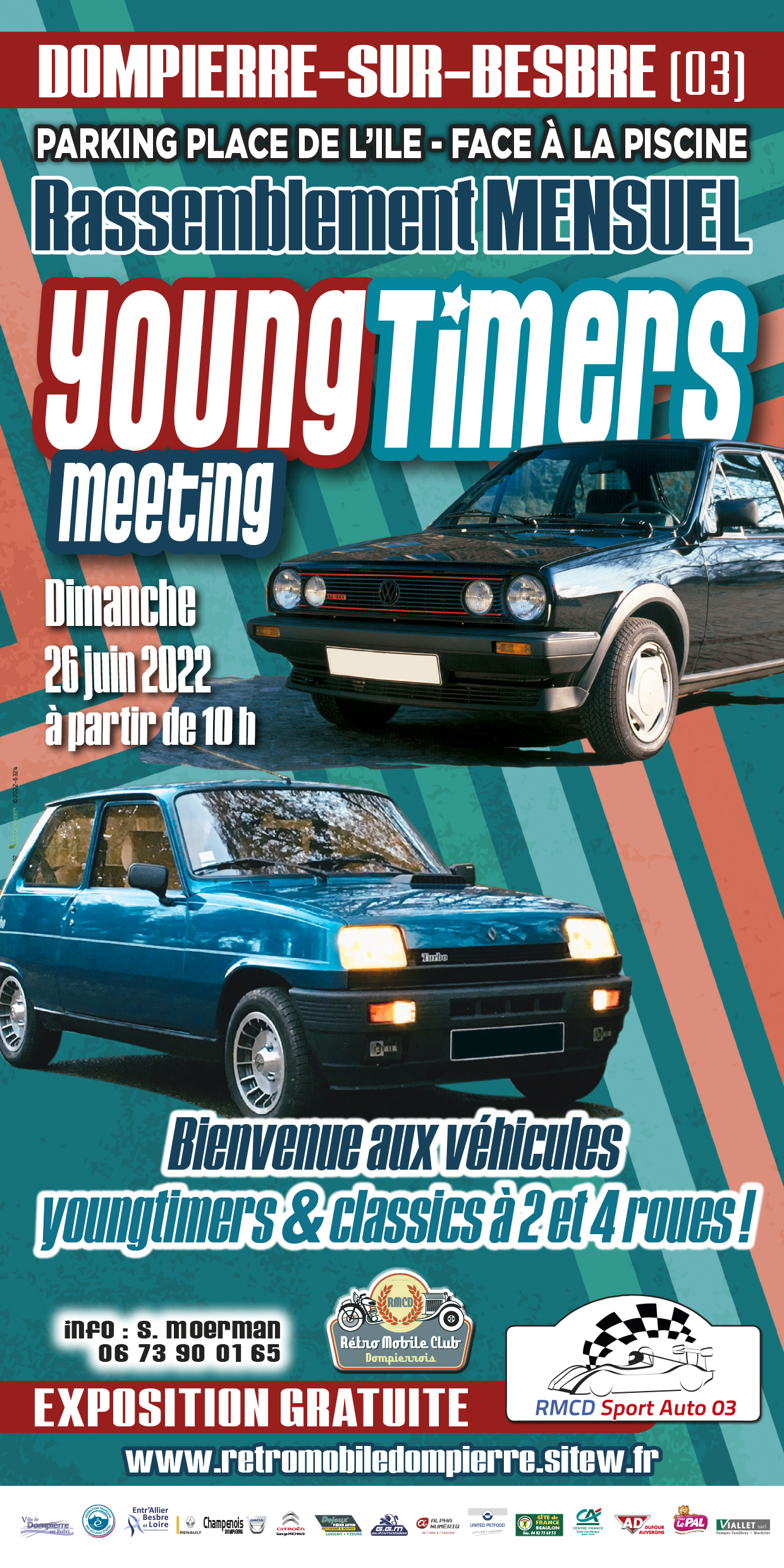 Rmcd youngtimers-meeting2022 aff210x420 juin2022