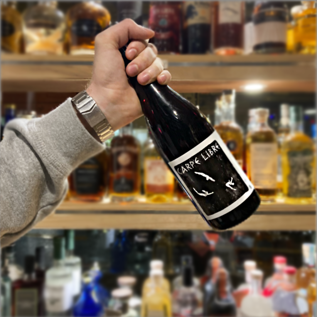 Bouteille de vin rouge Carpe Libre Banjo Vino