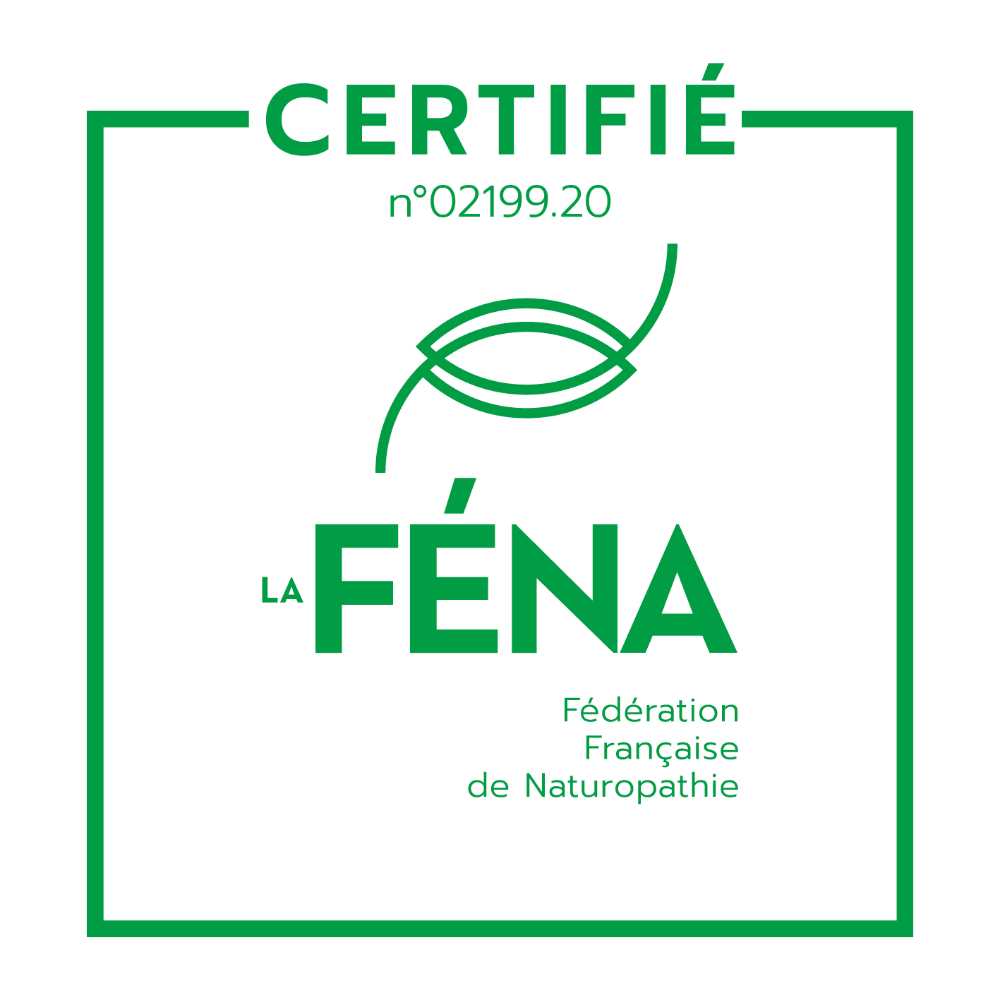 logo certification fena federation francaise naturopathie veronique perraud naturopathe certifiee grenoble