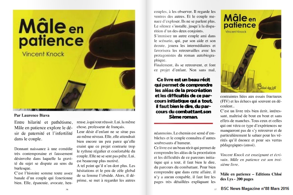 BSC News n°88 Mars 2016