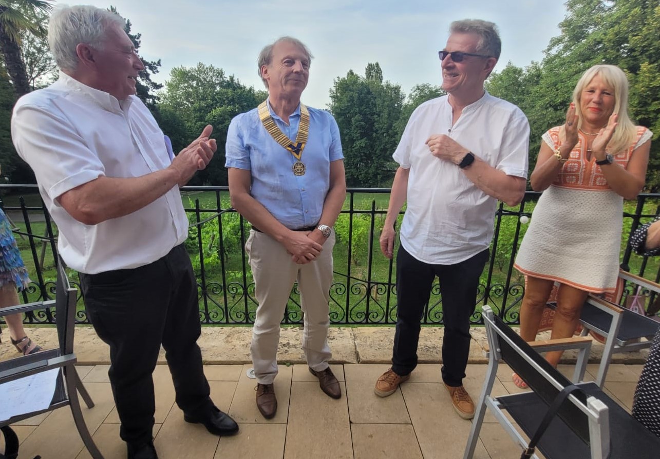 Passation de pouvoir au Rotary Club d'HAYANGE