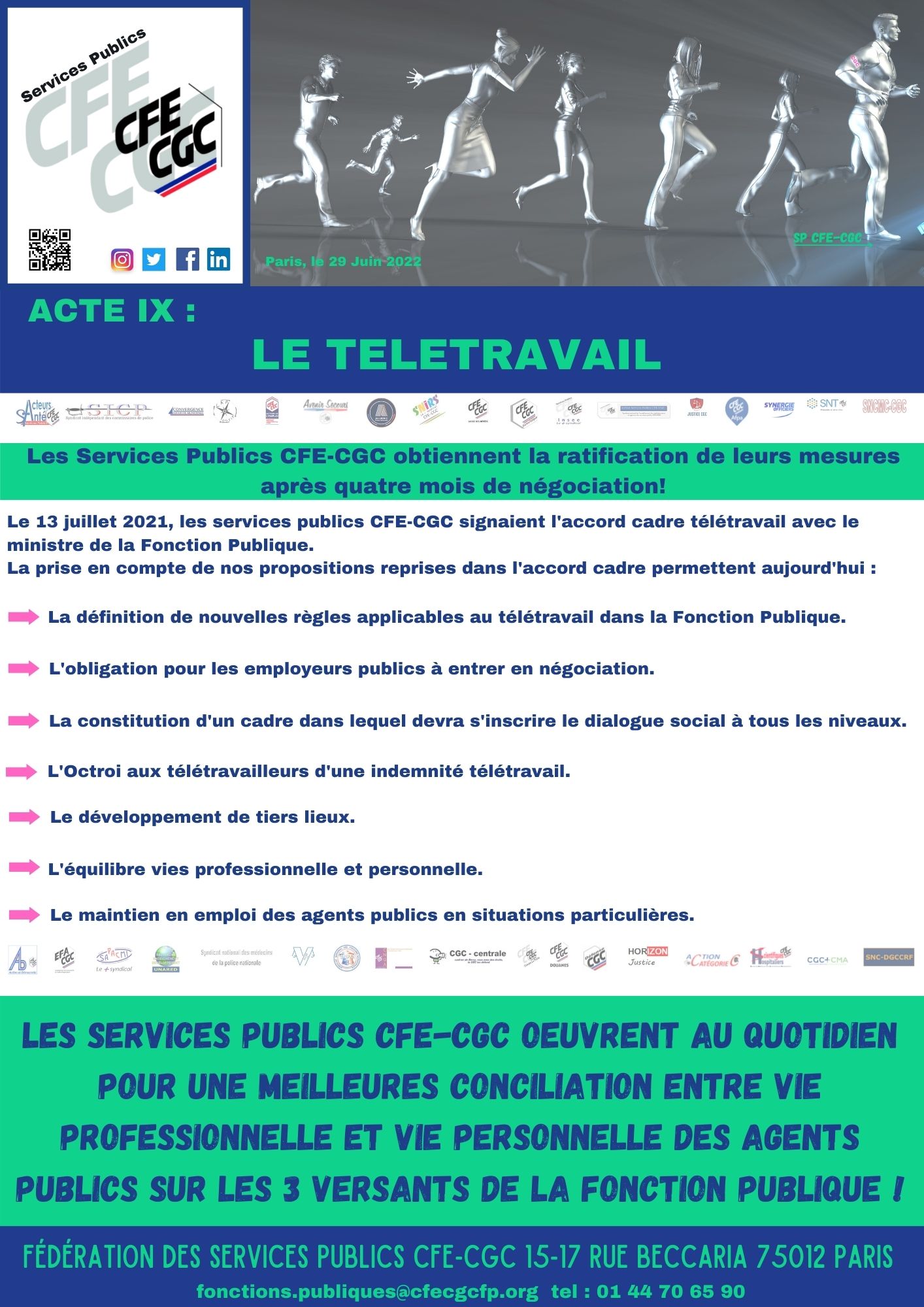ACTE 9 : Le Télétravail