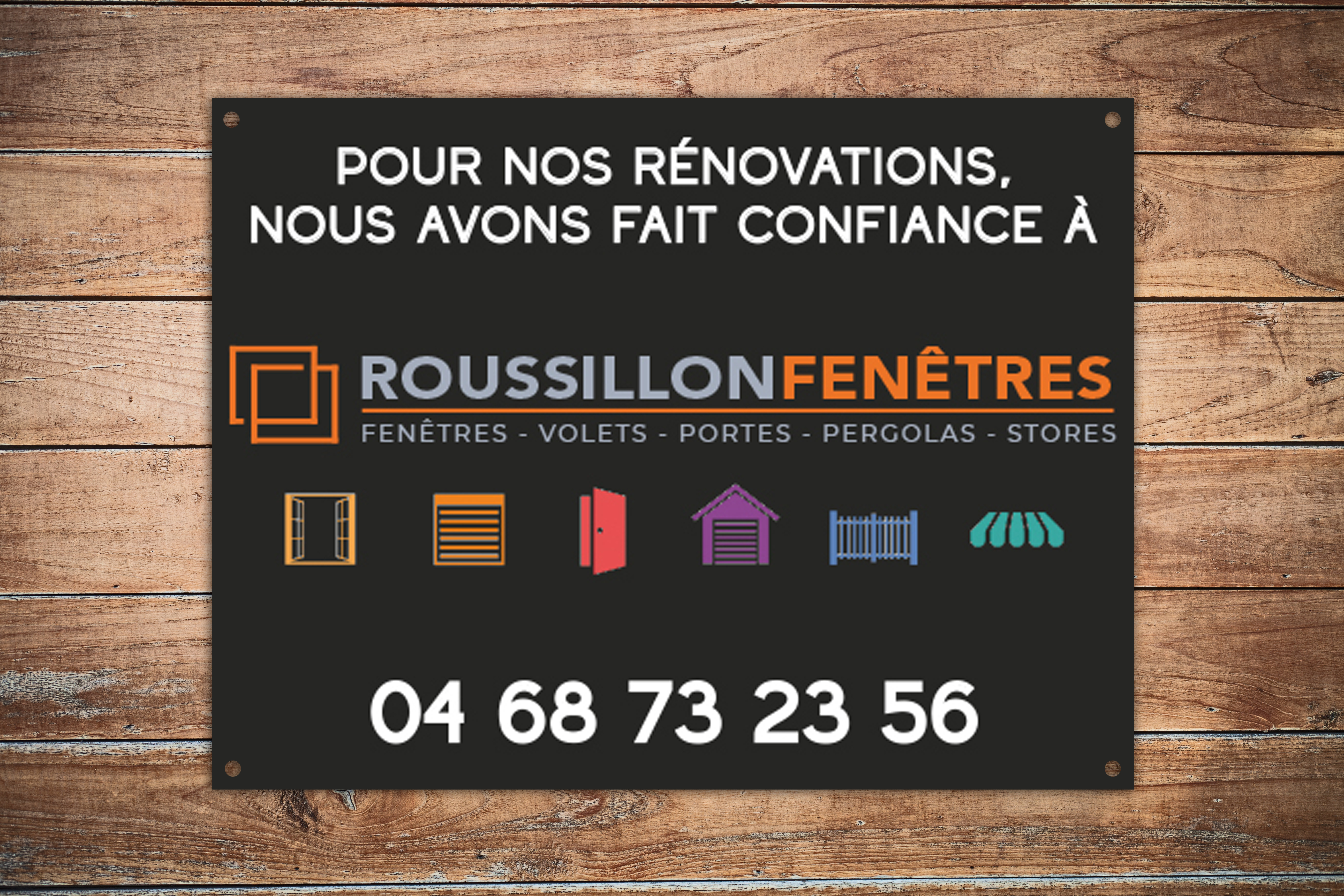 Panneau chantier 1