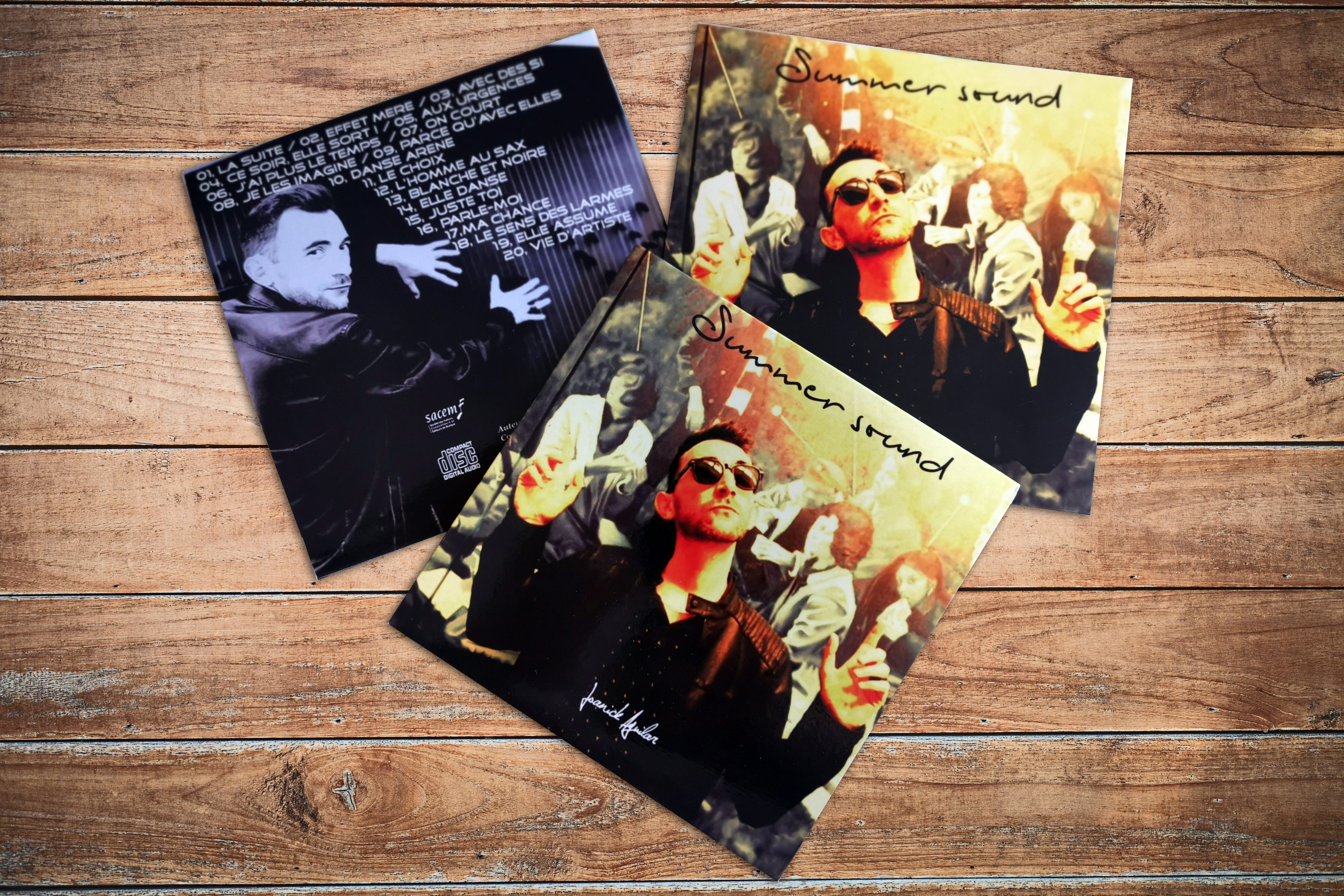 Pochettes cd