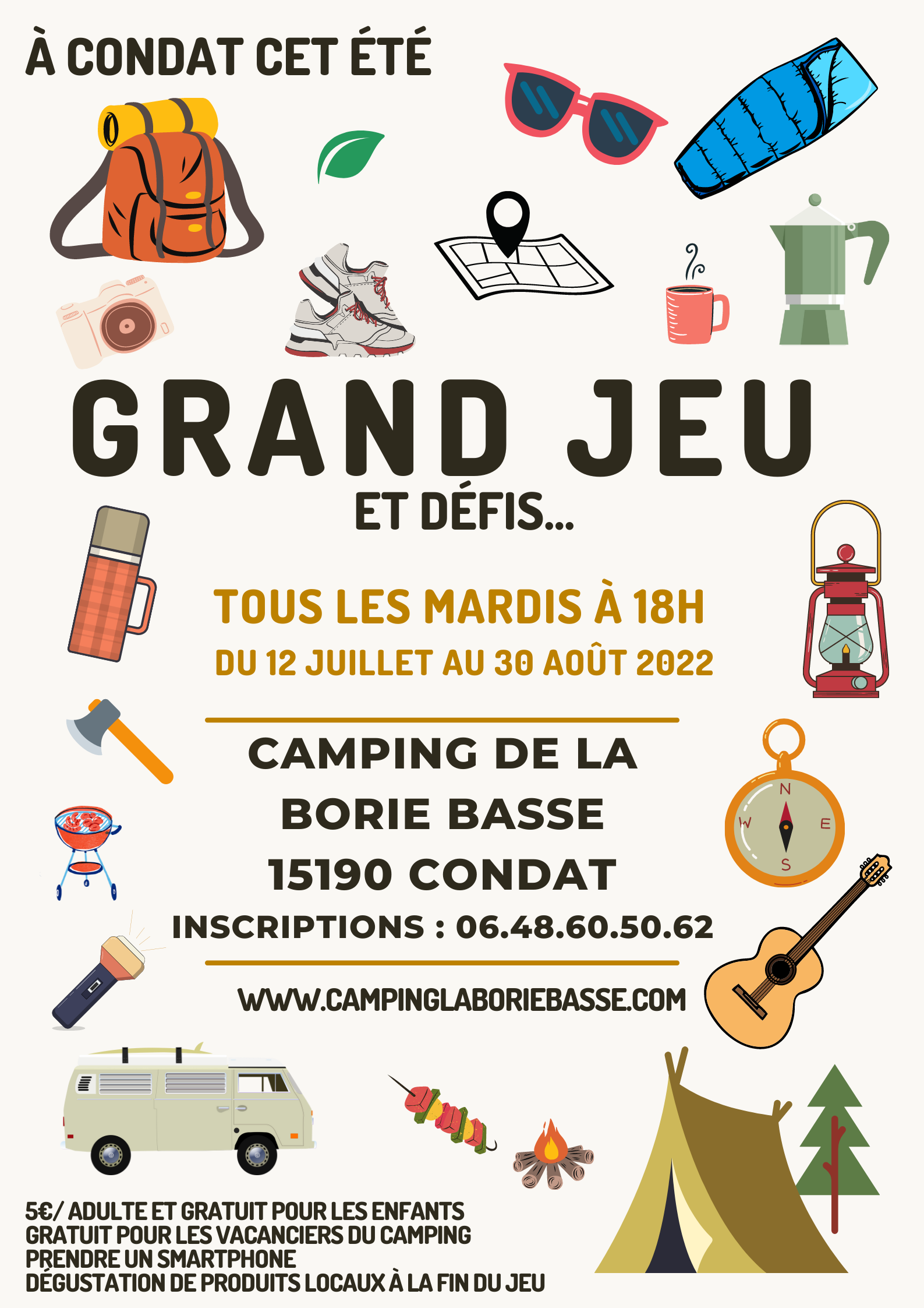 Grand jeu et defis
