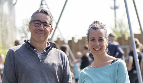 Marc Richard, directeur de l’association Les Ecossolies et co-gérant, avec Raphaëlle Gouédard de la SCIC Lieux communs