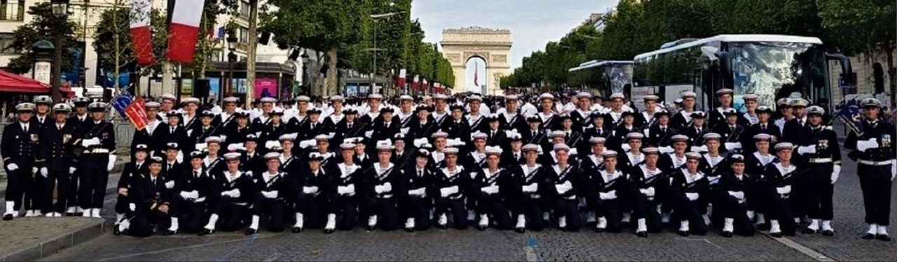 14 juillet PMM Toulon Constant Colmay à Paris