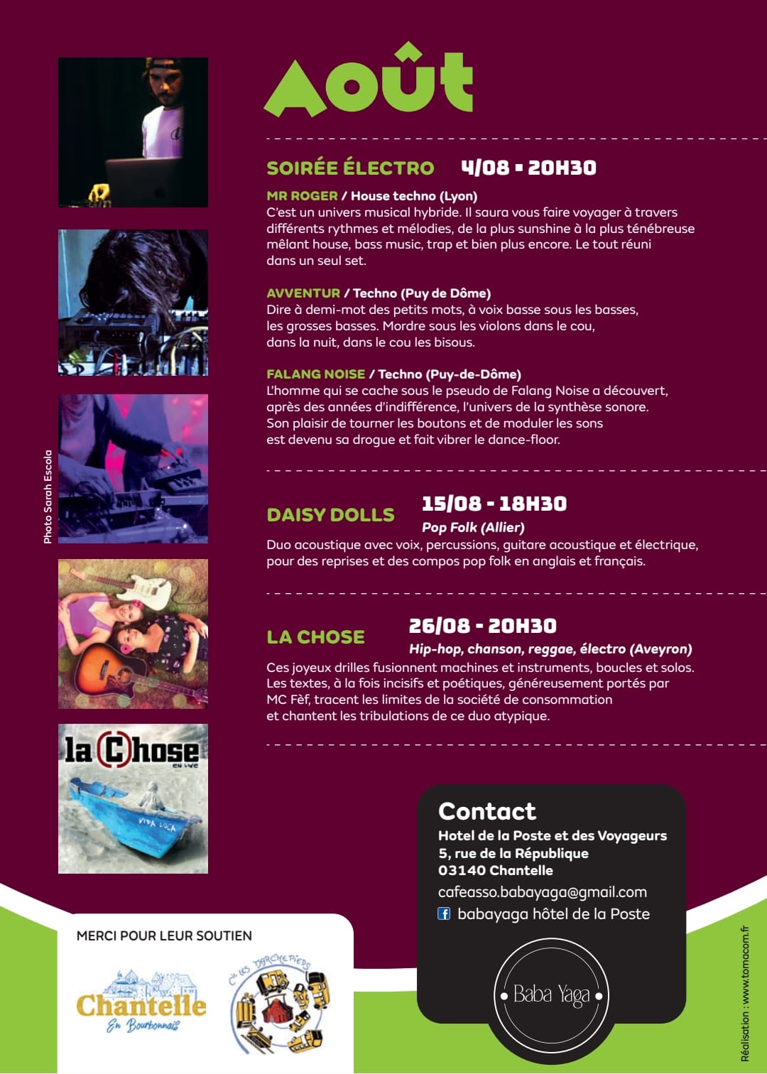 BABA-YAGA-Programmation-aout-2022