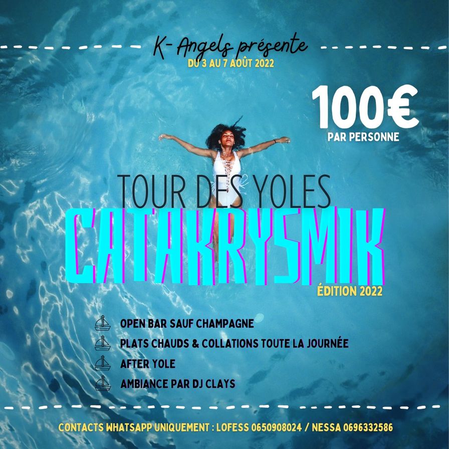 Tour des Yoles de Martinique 2022!⛵
