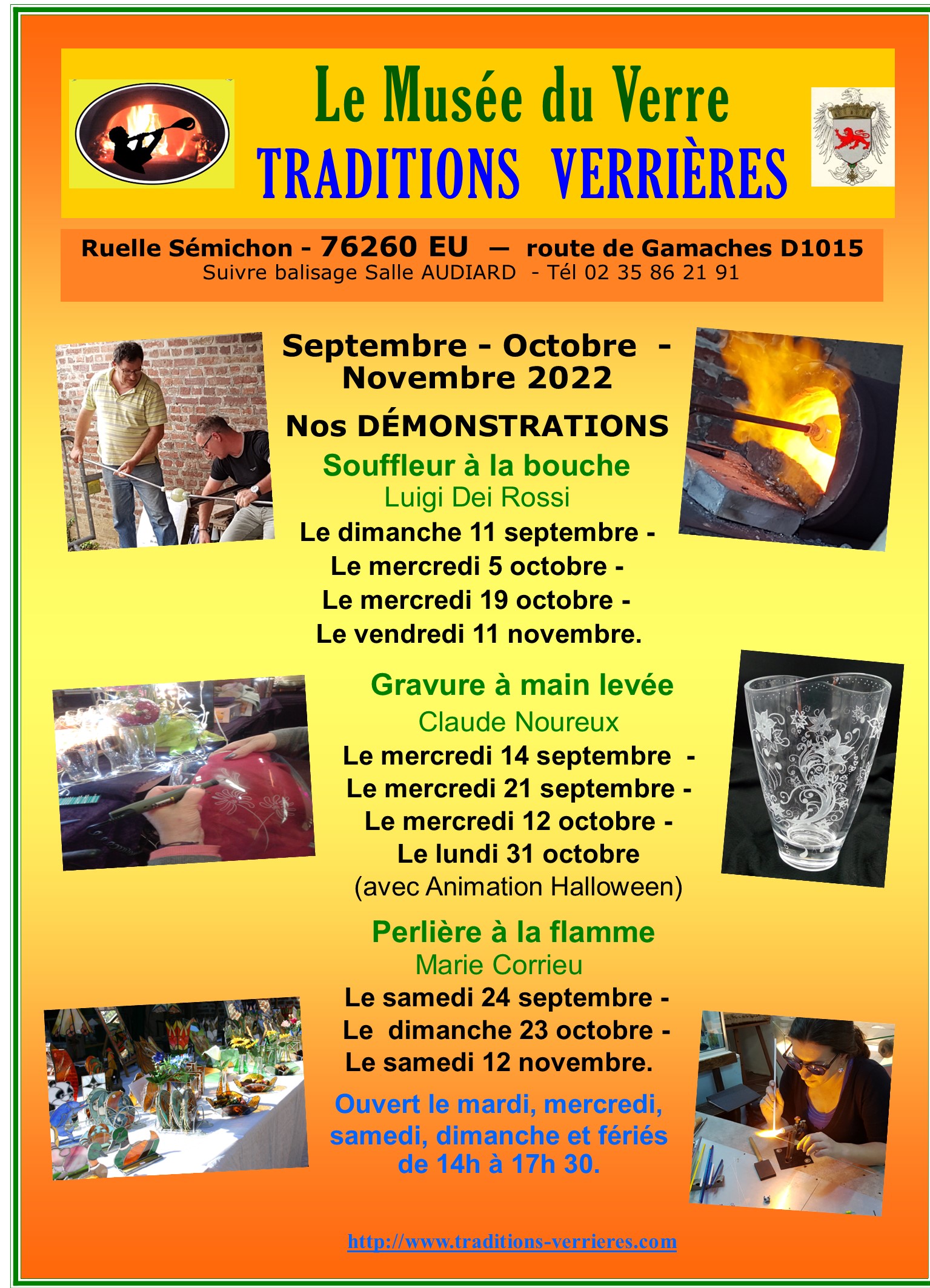 Affiche coul tv site 2022 animation septembre octobre novembre