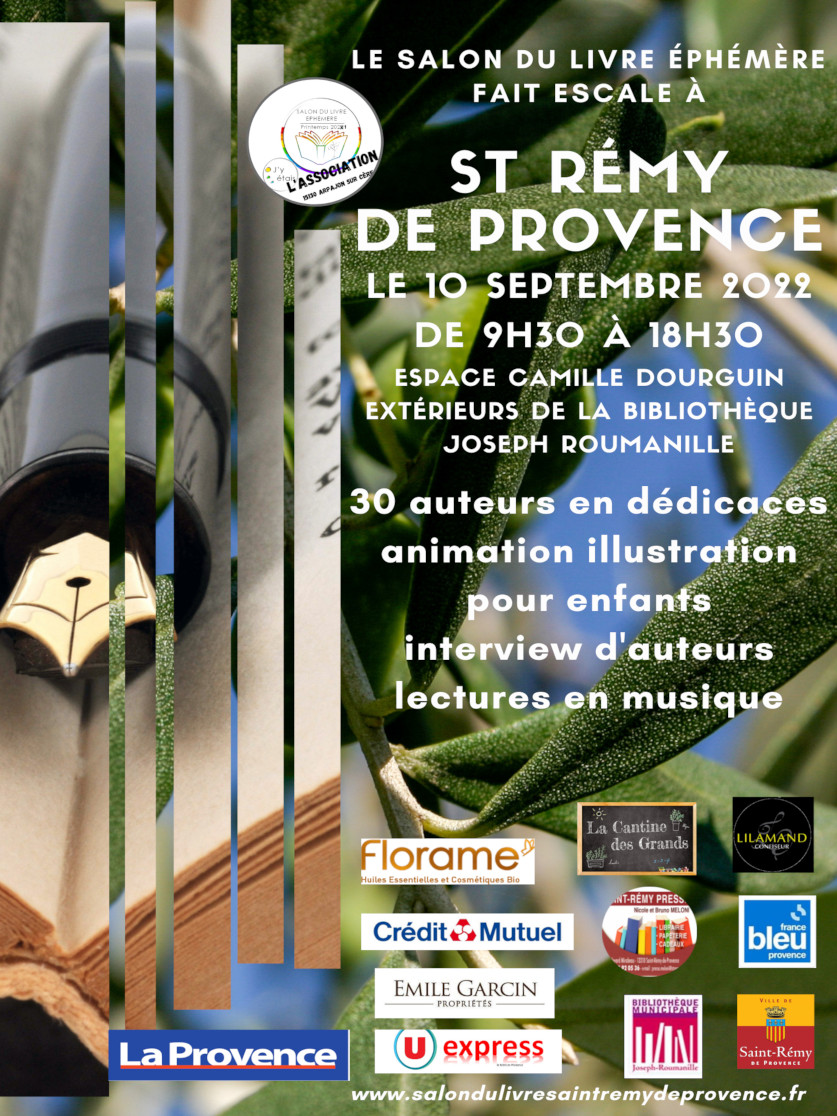 PARTICIPATION SALON DU LIVRE 2022