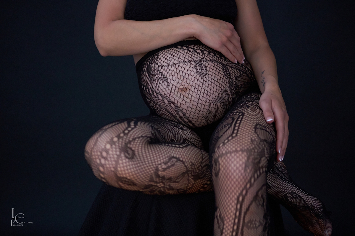Shooting Maternité à Angers au Studio PATTON