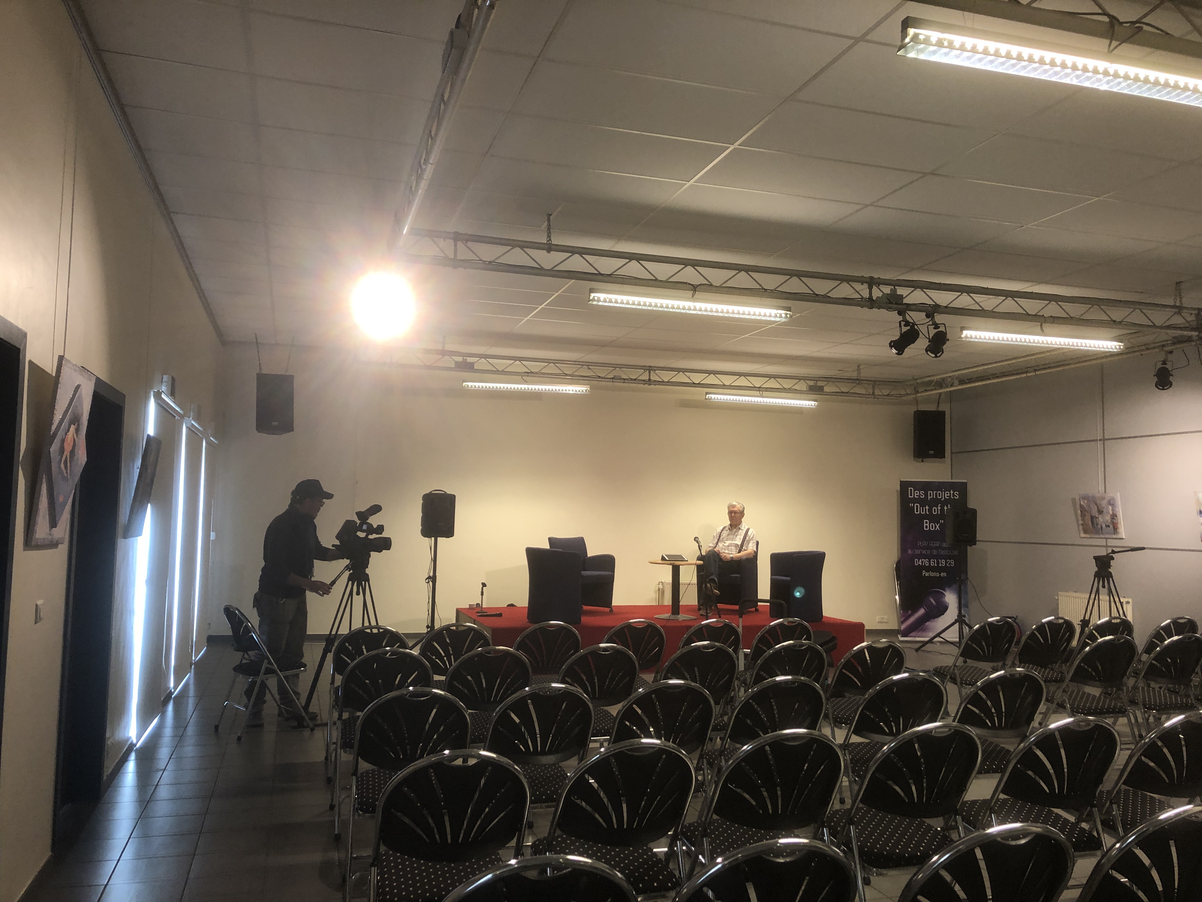 Assister le cameraman