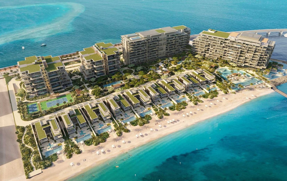 Six senses the palm dubai aerial 1170x738