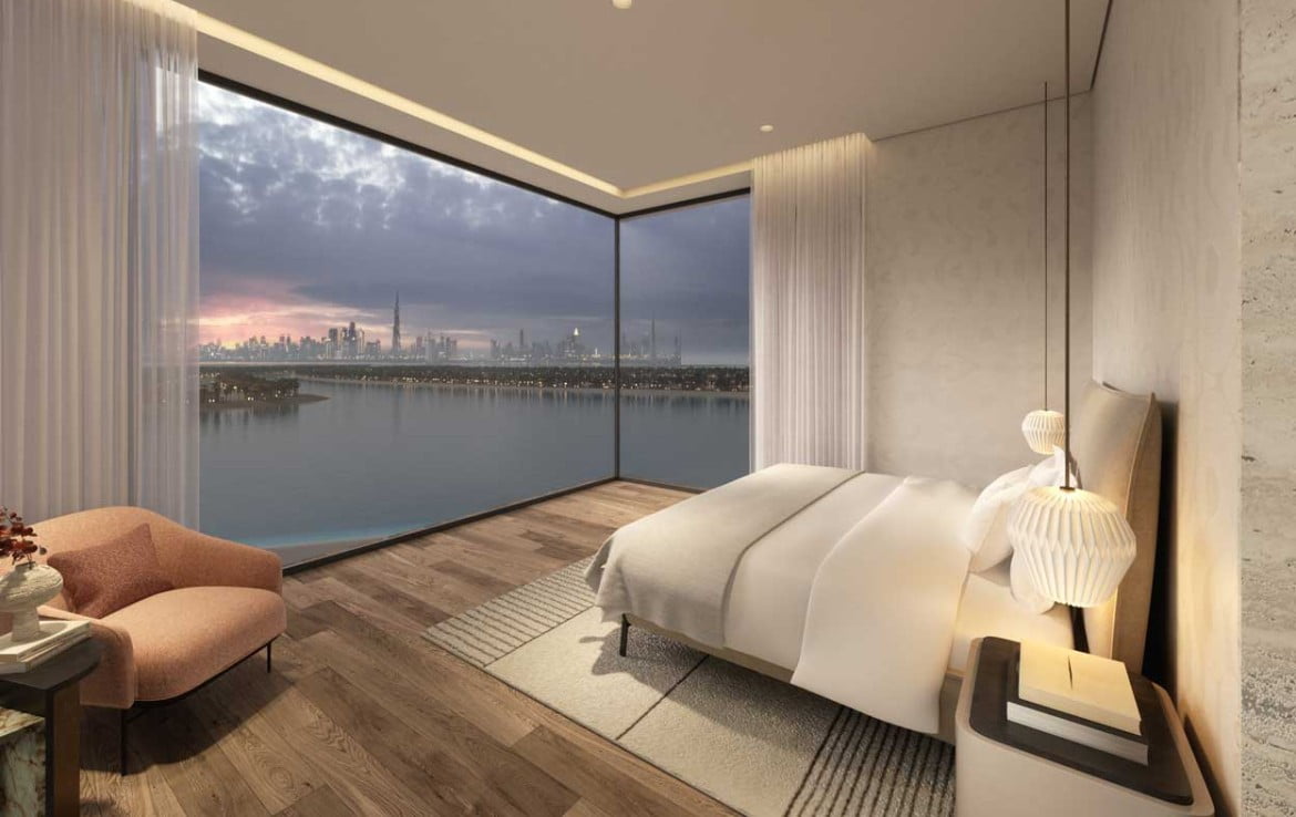 Six senses residence the palm signature villa bedroom 1170x738