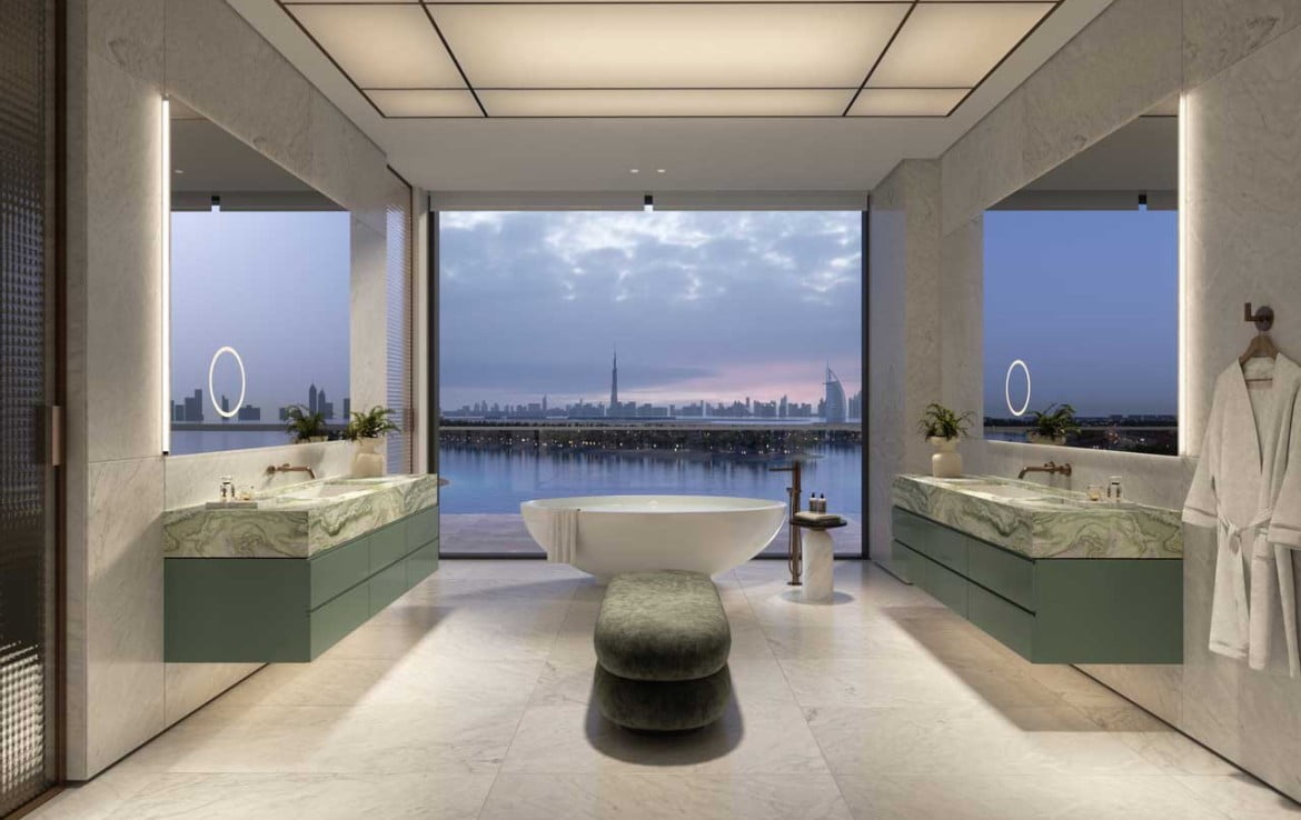 Six senses residence the palm royal penthouse bathroom 1170x738