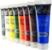 8-X-120ml-Tubes-De-Melange-Peinture-Acrylique