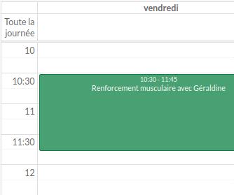 Vendredi-agenda