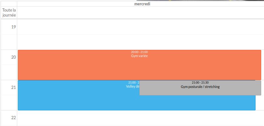 Mercredi-agenda