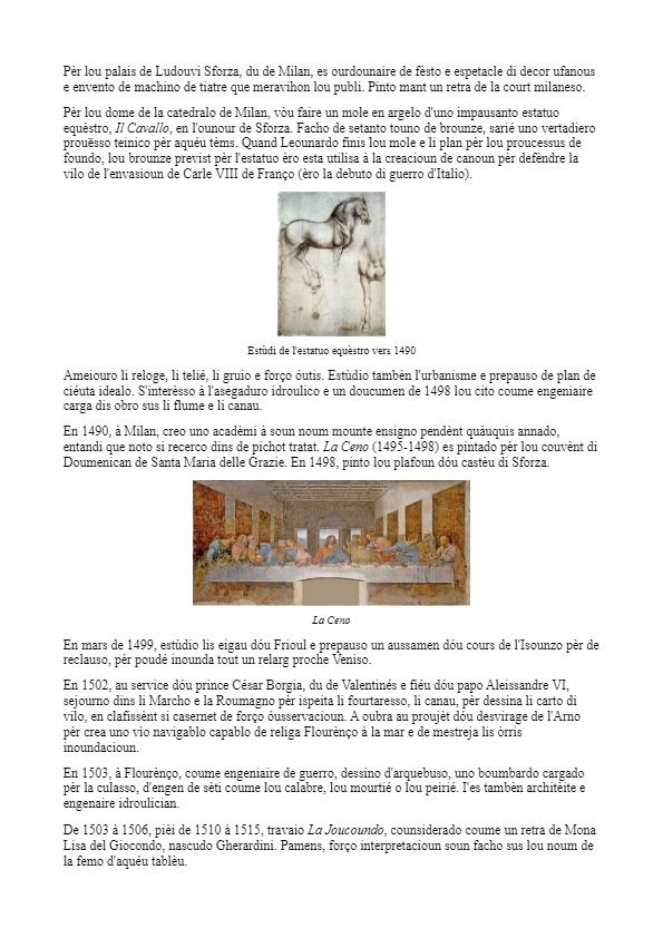 Vinci texte corrige 3