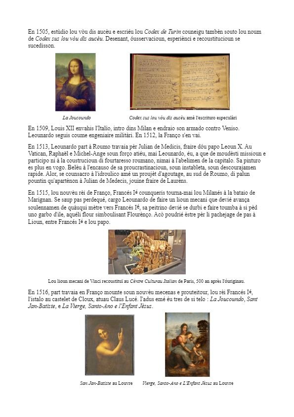 Vinci texte corrige 4