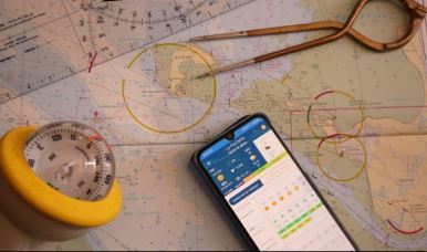 mon smarphone en mer ou en escale