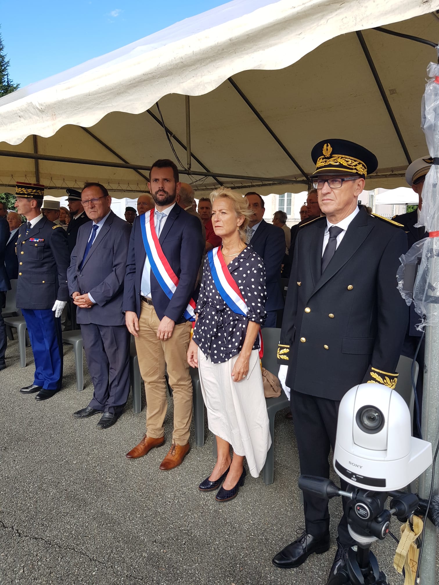 Chaumont école de gendarmerie baptême de sortie de la "promo 512