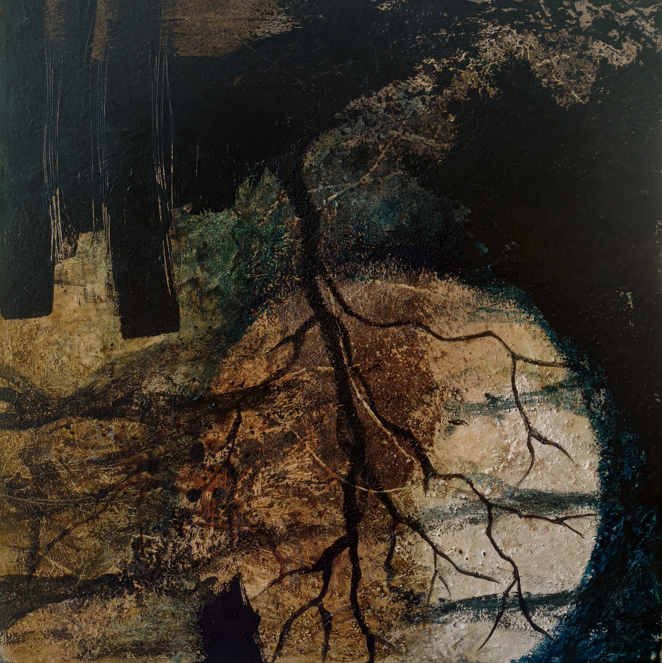 Acrylique sur toile 60x60cm