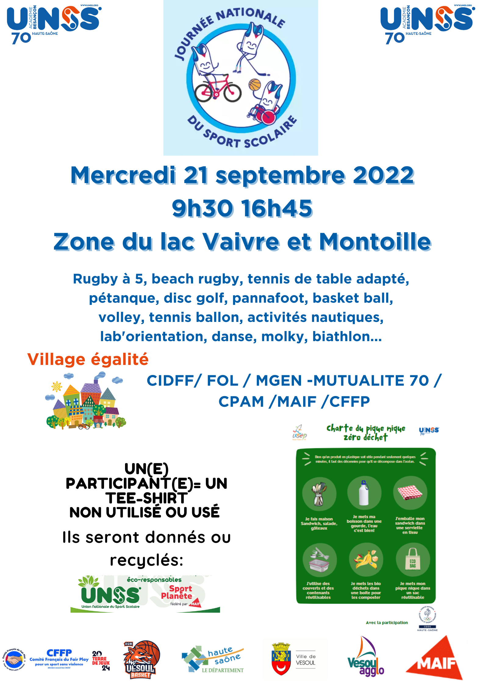 Journée Nationale du Sport Scolaire