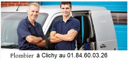 plombier dépannage clichy