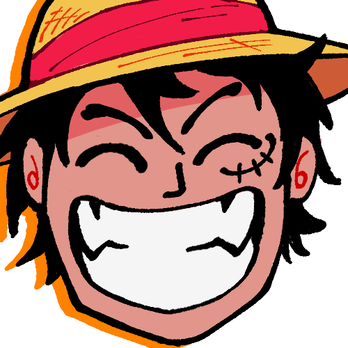 Luffy emote blanc