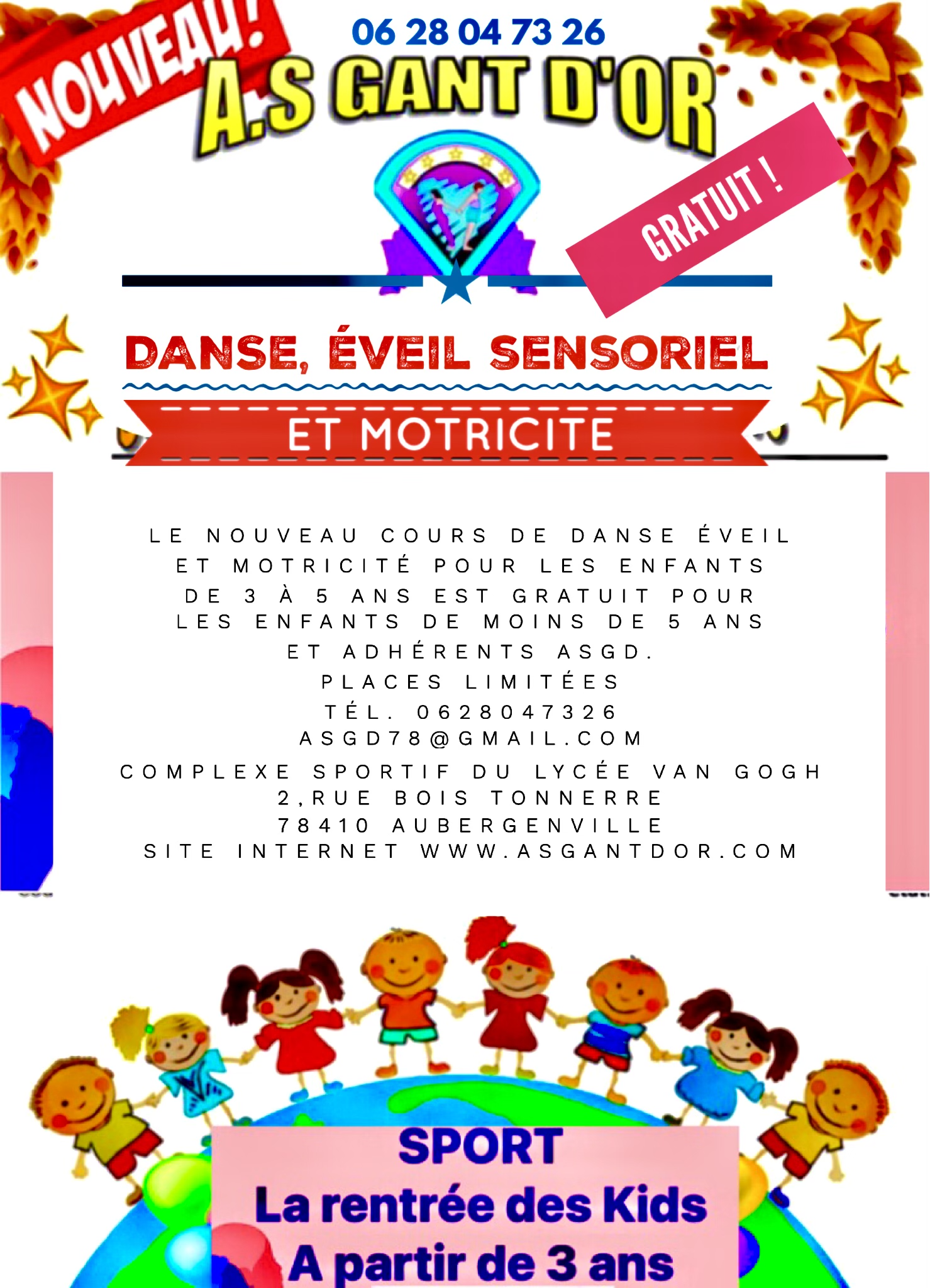 Nouveaux cours pour les enfants