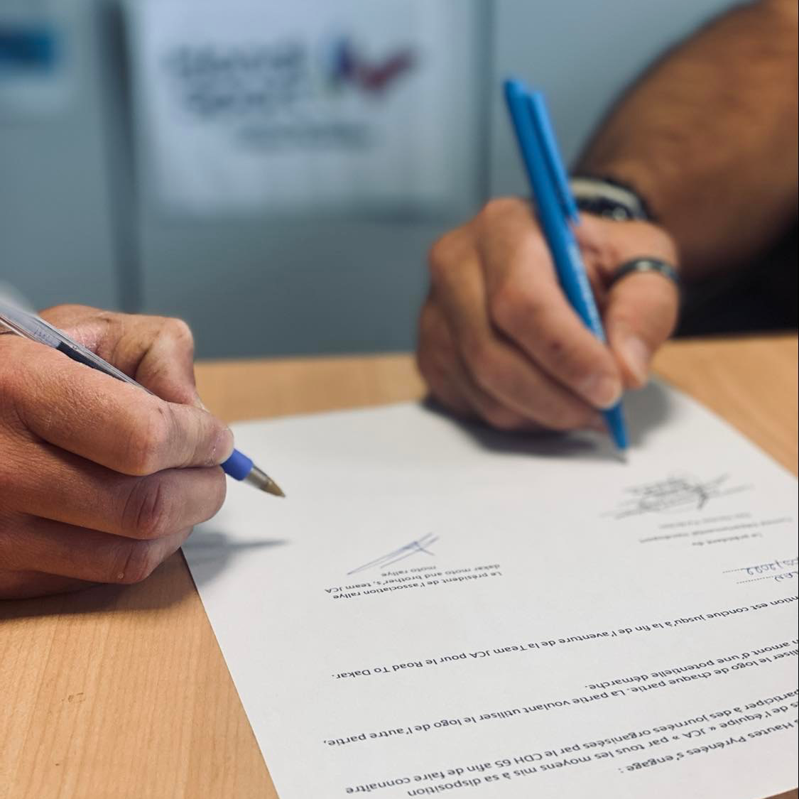 Nouveau partenariat signé entre le CDH65 et brothersrallyedakar