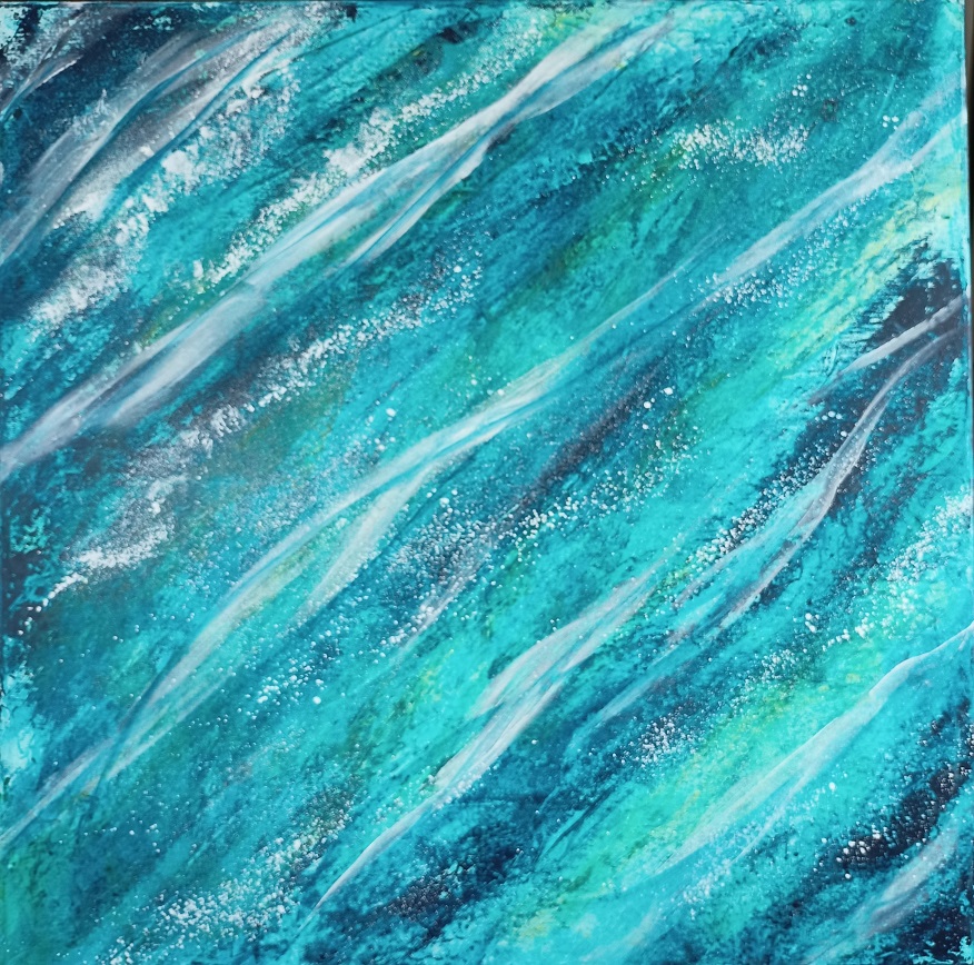Acrylique sur toile 80x80cm 6 