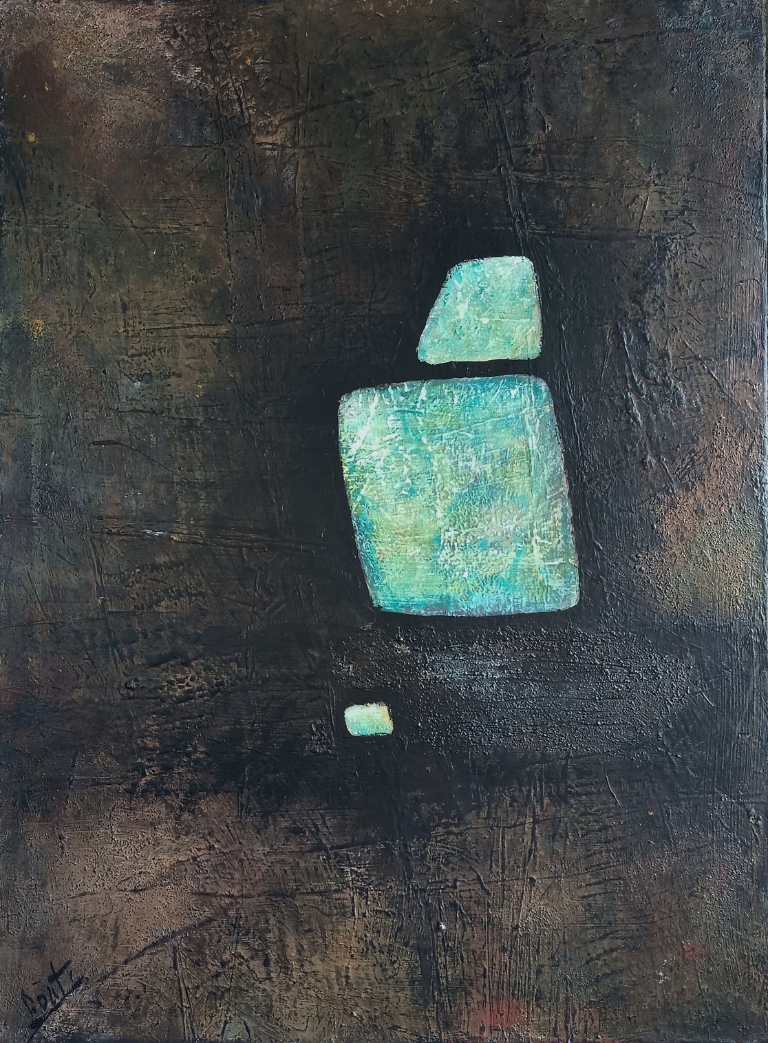Acrylique sur toile 73x54cm