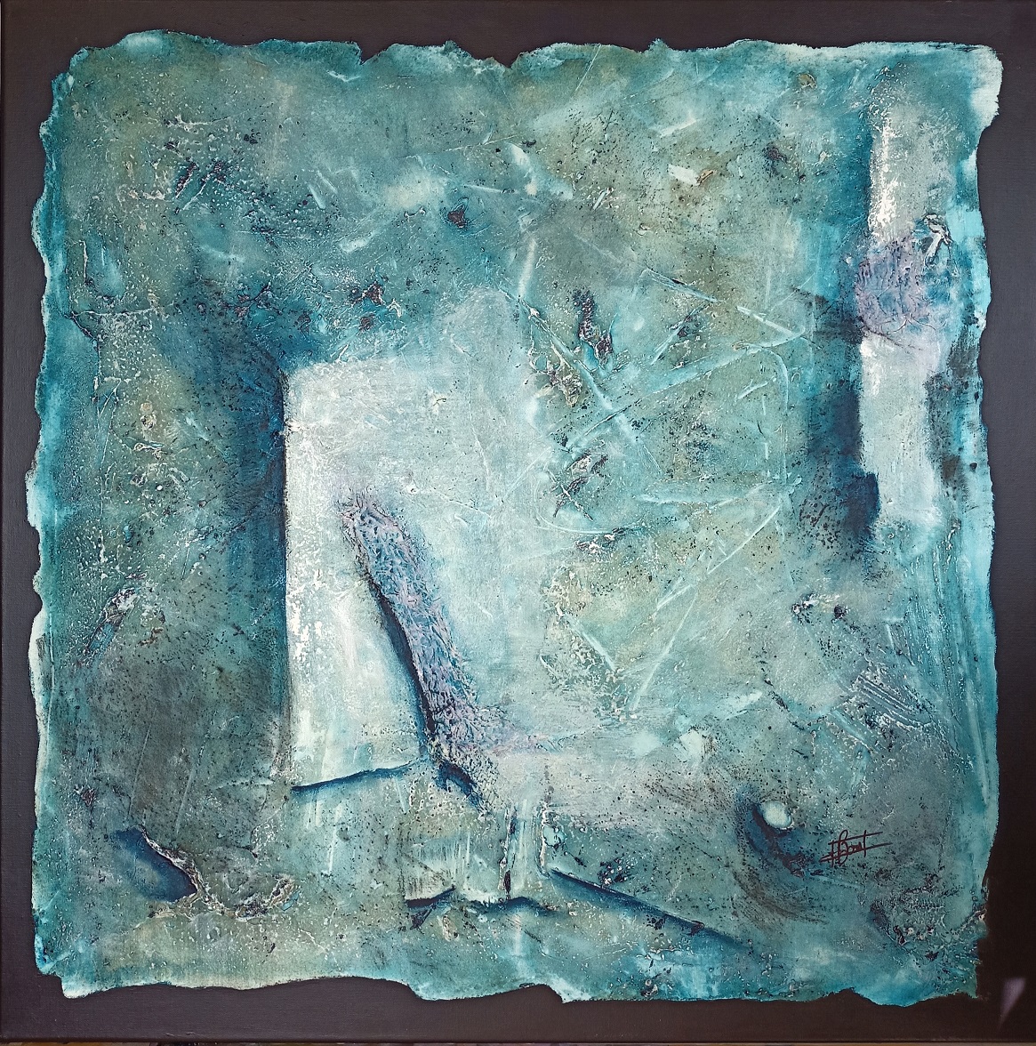Acrylique sur toile 80 x 80 2022