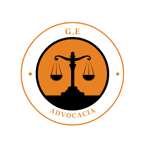 Logotipo da G.E ADVOCACIA. GABRIEL ESPIGA ADVOGADO.