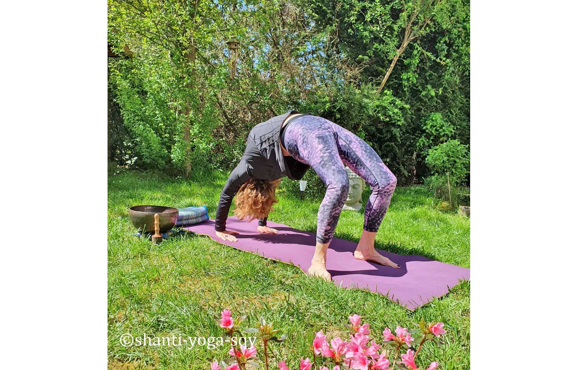 Posture caroline 1a shanti yoga sqy