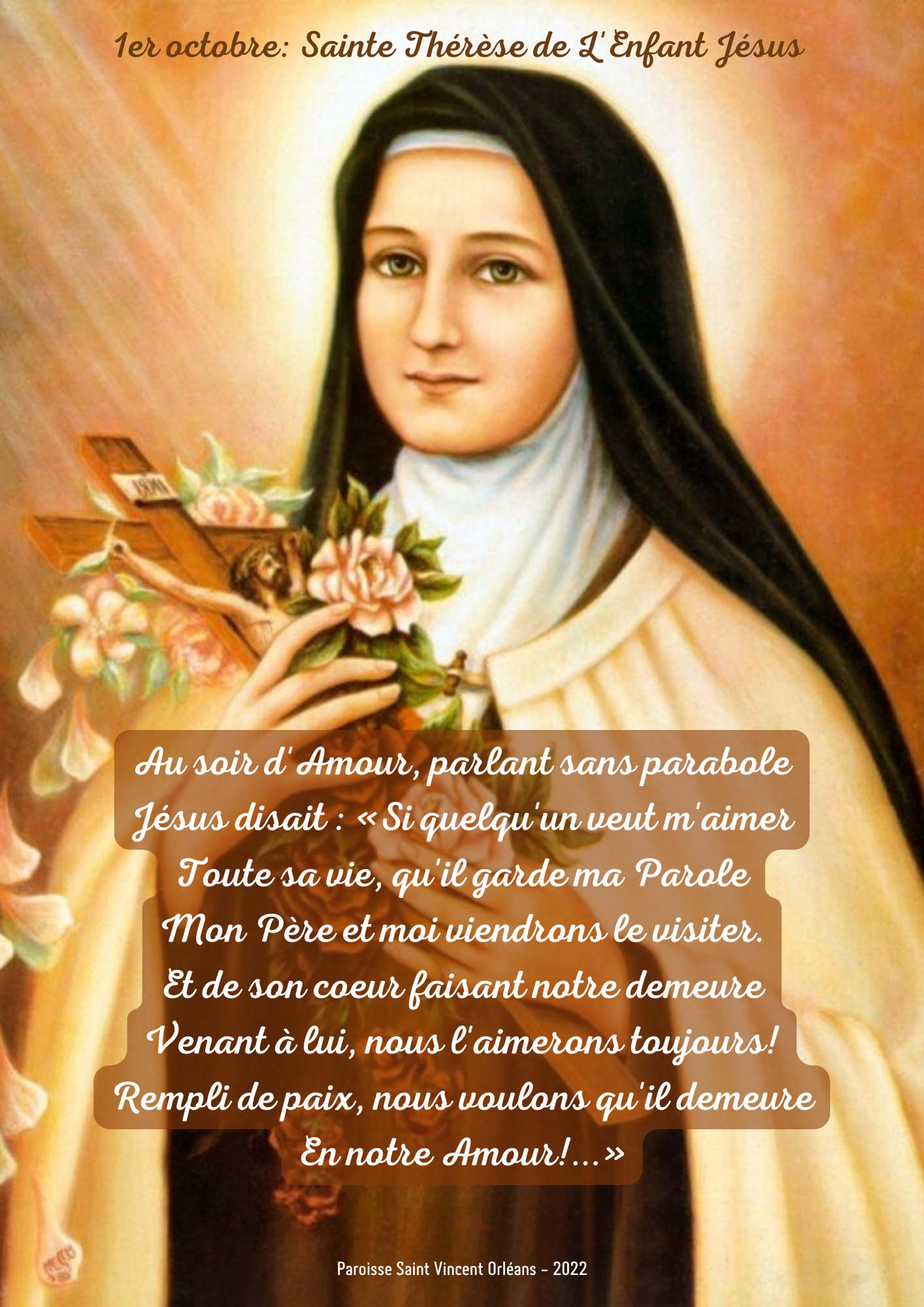 Ste therese de l enfant jesus