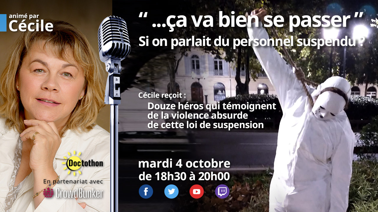 Cécile Maïchak donne la parole aux personnels suspendus !