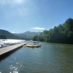 Lac chambon vu de la