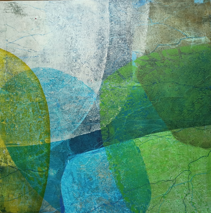 Acrylique sur toile 80x80cm 7 