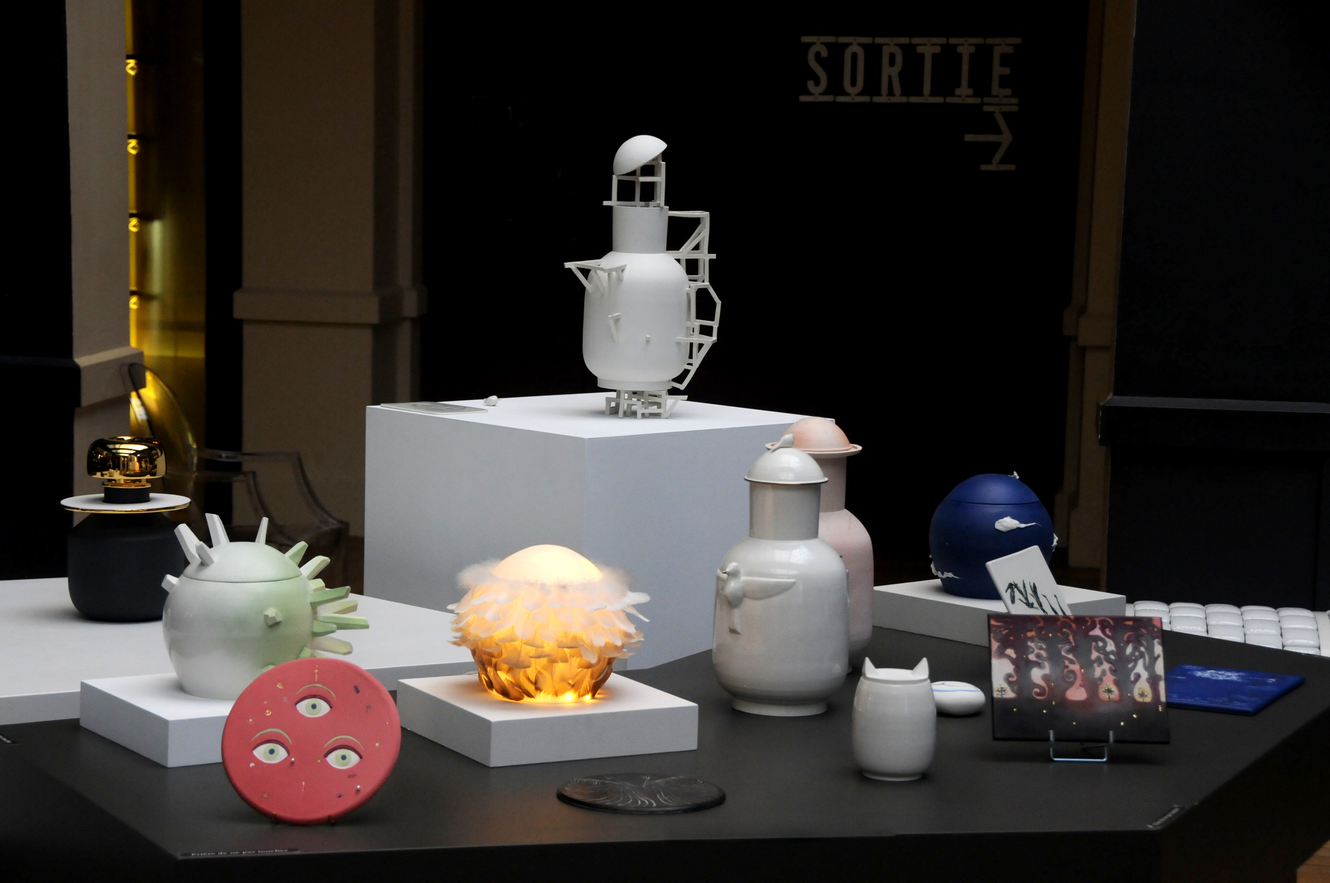 Sinaling expose au musée National de la Céramique Adrien Dubouché