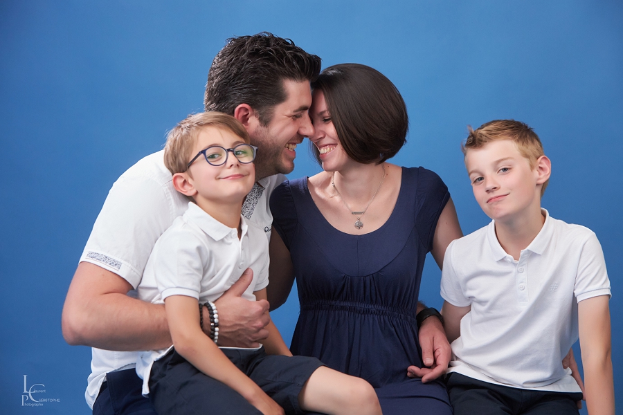 Séance photo de famille à Angers - Studio PATTON Angers