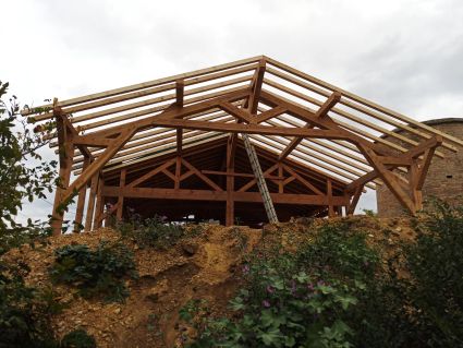 Maison en bois 31480 fini