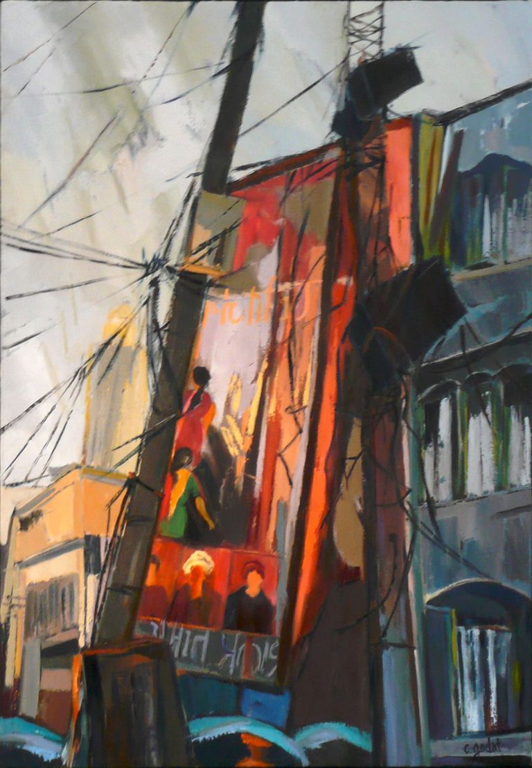 Old delhi 73x50