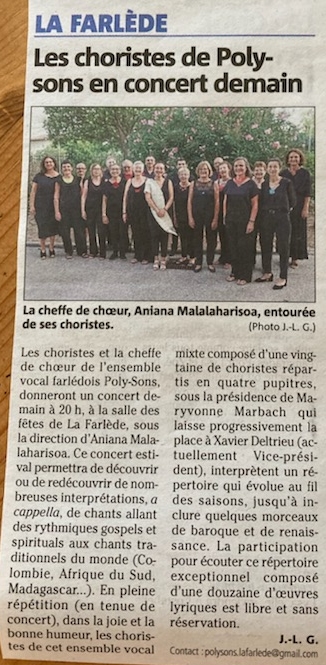 Var matin concert d ete