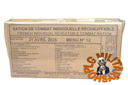 Opex Ration de survie militaire armée française 