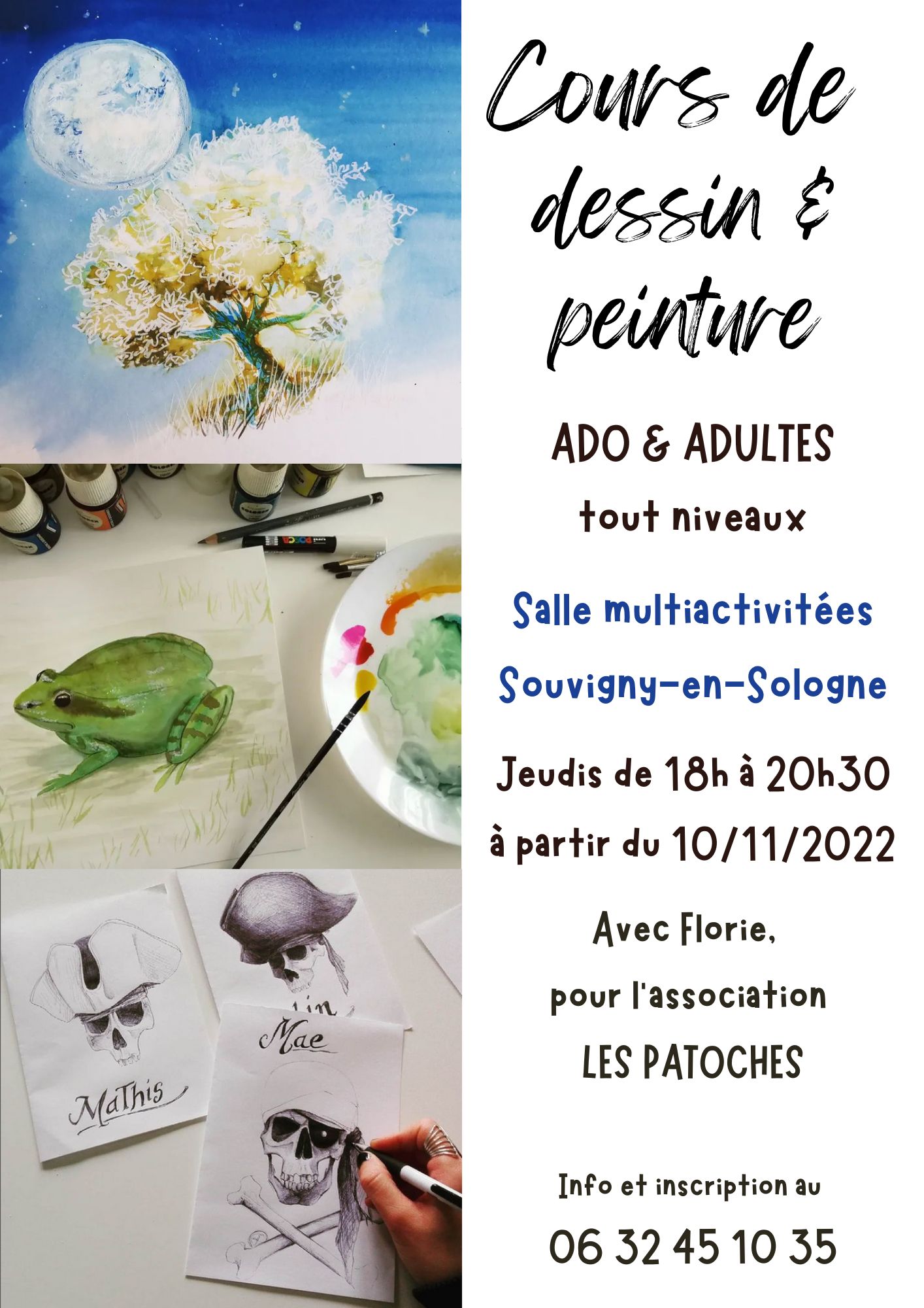 Cours de dessin peinture 1 1 